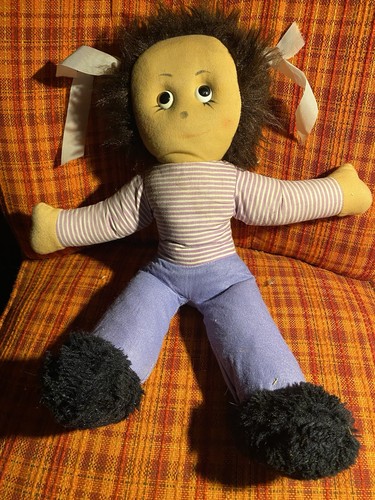 Vintage stoffpuppe aus - vintage-stoffpuppe,