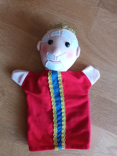 Handpuppe könig aus - könig,