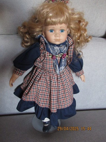 Puppe mädchen blond - blond, kopf