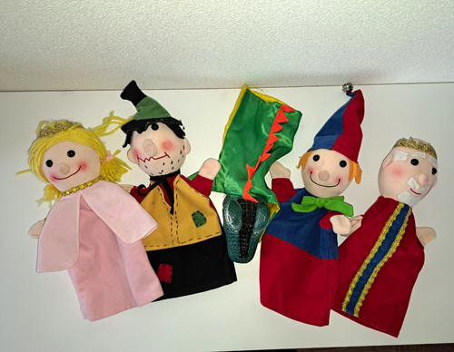 Tlg handpuppen set lot - handpuppen-set,
