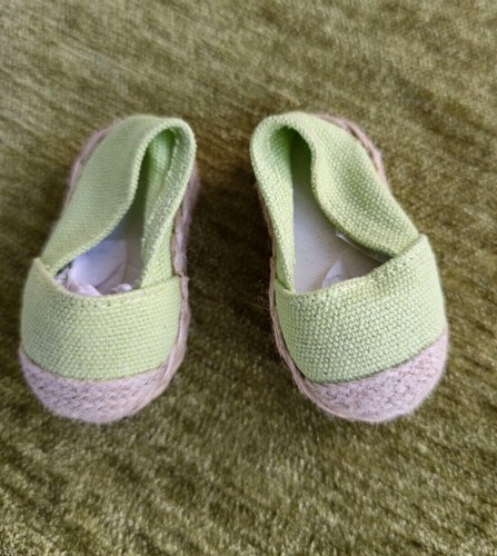 Götz puppenschuhe aus leinen - götz,