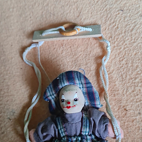 Clown marionette puppe - clown-marionette,