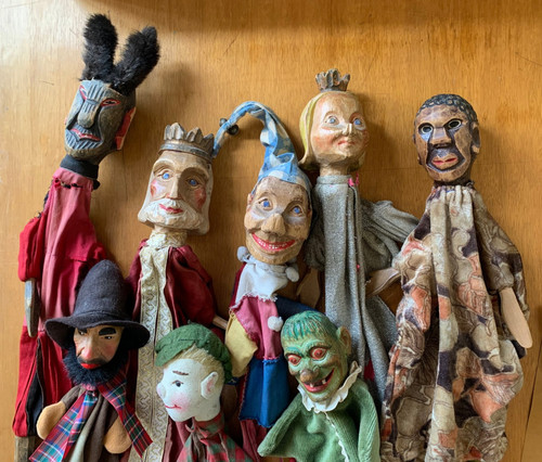 Kasperlepuppen handpuppen - kasperlepuppen,
