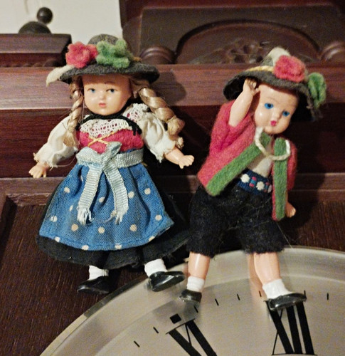 Miniatur puppen - 2x, miniatur-puppen