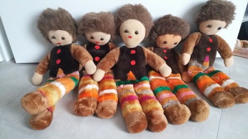 Puppe aus kuschelstoff - aus,