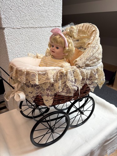 Porzelan puppe mit - porzelan,