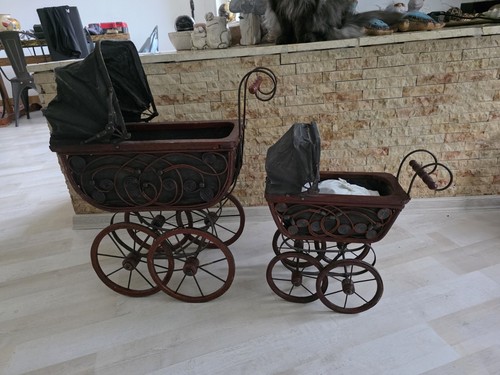 Puppenwagen vintage stil aus - puppenwagen, vintage-stil