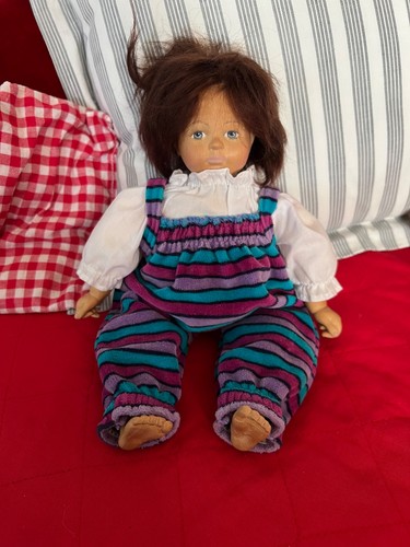 Antik puppe swiss doll heidi - puppe,