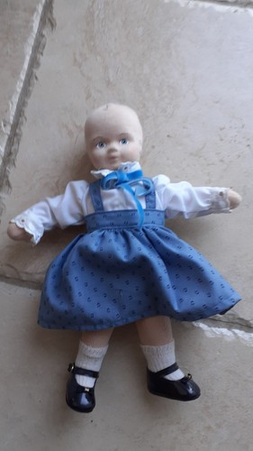 Puppe aus stoff 30cm - stoff, 70ger