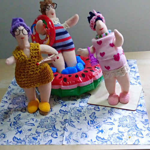 Stoffpuppe anna handarbeit lot - stoffpuppe,