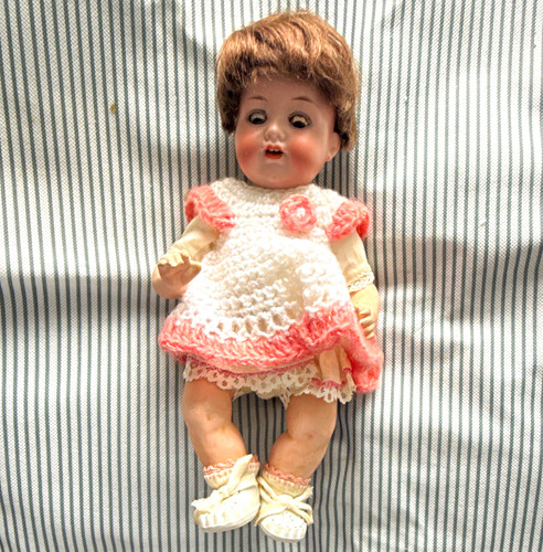 Babypuppe porzellan stoff - babypuppe, porzellan/stoff