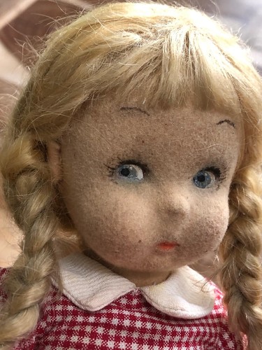 Alte filzpuppe stoffpuppe - alte,