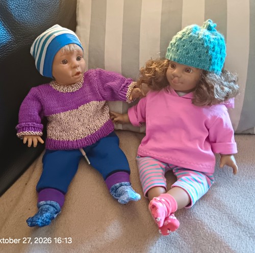 Reizendes puppenpaar je ca - ,