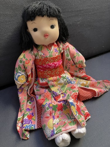 Vintage stoffpuppe aus - stoffpuppe,