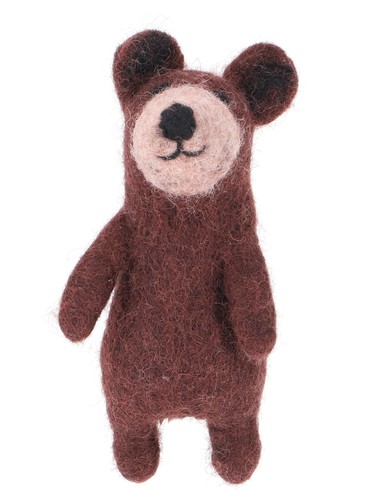 Handgemachte fingerpuppe aus - handgemachte,